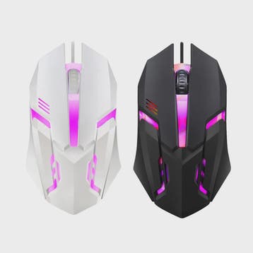 Gaming Muis met 5000 DPI, Kleurrijke LED Verlichting en Ergo, Computers en Software, Desktop Pc's, Verzenden, Nieuw