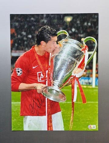 Cristiano Ronaldo Signed Photograph – Manchester United –, Nieuw