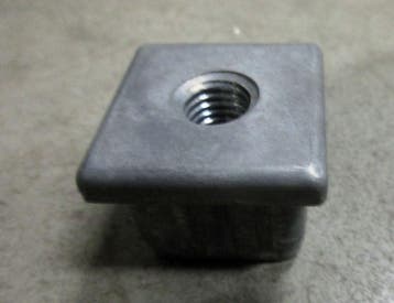 Insteekdop zink 3x3cm