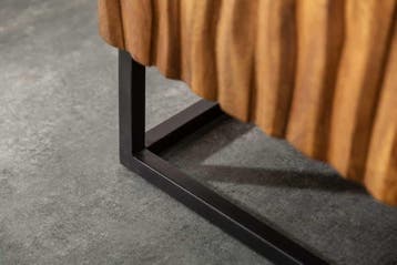Massief dressoir AMAZONAS 160 cm mangohout naturel, Ophalen of Verzenden, Nieuw