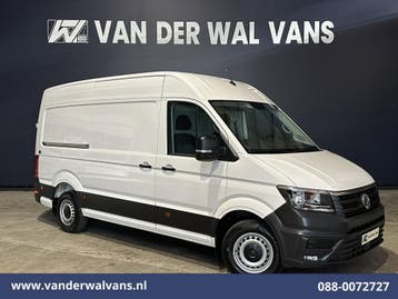 Volkswagen Crafter | 2.0 TDI 141pk L3H3 L2H2 Euro6 Airco |, Auto's, Gebruikt, Euro 6, Volkswagen, Wit