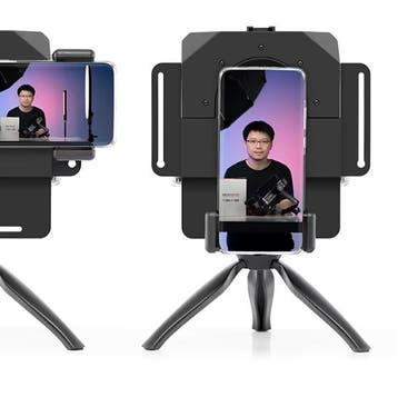 Mini Teleprompter DSLRe en Smartphone met Remote, Verzenden, Nieuw