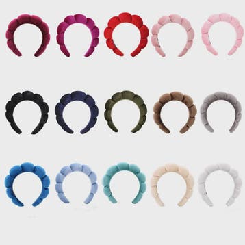 Luxe Velours Make-up Hoofdband - Comfortabel voor Gezichtswa, Verzenden, Nieuw