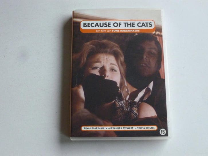Because of the Cats - Sylvia Kristel, Fons Rademakers (DVD), Cd's en Dvd's, Dvd's | Klassiekers, Ophalen of Verzenden