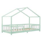 Kinderbed Treviolo met uitvalbeveiliging 90x200 cm mint en w, Kinderen en Baby's, Kinderkamer | Bedden, Verzenden, Nieuw