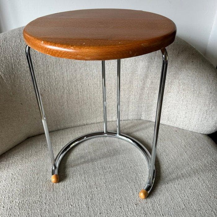 Bijzettafel - Beuken, Antiek en Kunst, Kunst | Designobjecten