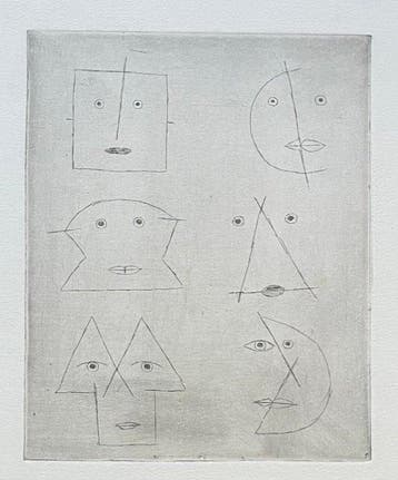 Victor Brauner (1903-1966) - Tir à larc di Alain Jouffroy