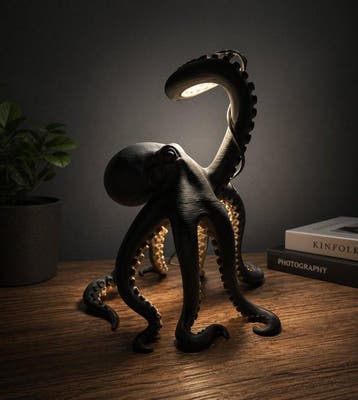 Tafellamp - ABS - Octopus Lamp –