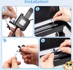 Aquarium Kit - 49,8x29x43,5 cm - 54L - Zwart - Nobleza, Dieren en Toebehoren, Verzenden, Zo goed als nieuw