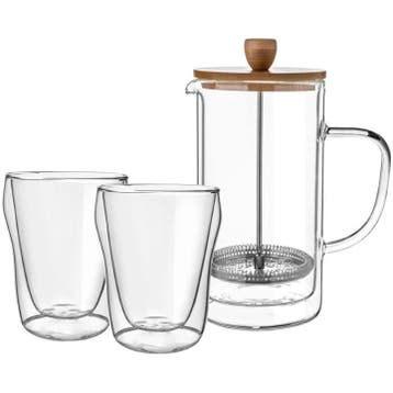 Florina Malachit Dubbelwandige French Press / Cafetière met, Ophalen of Verzenden, Nieuw