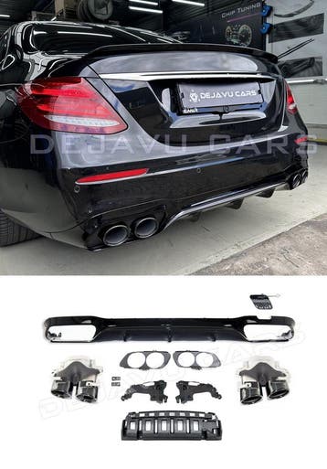 E53 AMG Look Diffuser voor Mercedes Benz E Klasse W213 S213, Ophalen of Verzenden