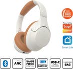 Draadloze over-ear Koptelefoon met Noise Cancelling - Grijs, Verzenden, Zo goed als nieuw