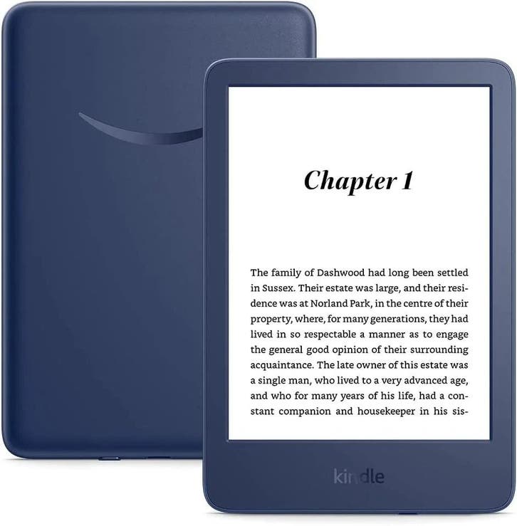 Amazon Kindle (11th Gen) eReader 6 Inch - Blauw, Computers en Software, Overige Computers en Software, Zo goed als nieuw, Verzenden