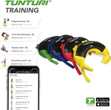 Tunturi Bulgarian bag gewicht 10kg - Fitness sandbag voor, Ophalen of Verzenden, Gebruikt