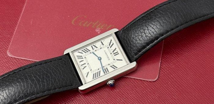 Cartier - Tank Solo - WSTA0028 - Heren - 2019, Sieraden, Tassen en Uiterlijk, Horloges | Heren