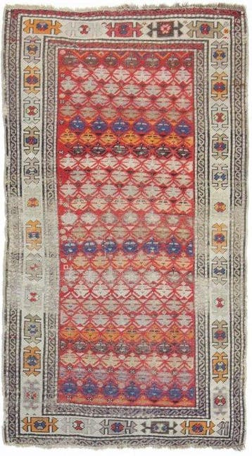 Antiek Kazak Shirvan ouder dan 90 jaar - Vloerkleed - 170 cm, Nieuw