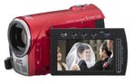 JVC Everio GZ-MS100 Videocamera - Rood (In doos), Verzenden, Zo goed als nieuw