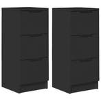 Bijzetkast Zwart 30x30x70 | Laatste Stuk!, Huis en Inrichting, Minder dan 50 cm, Ophalen of Verzenden, Zo goed als nieuw, 25 tot 50 cm