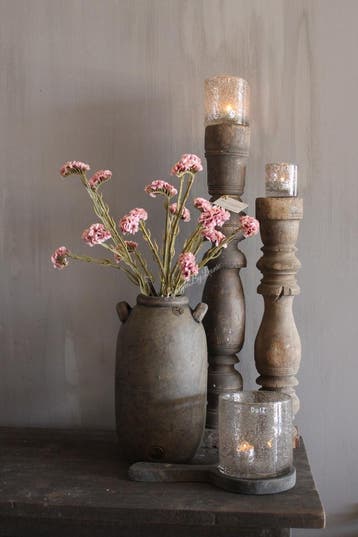 Brynxz zijden namaak tak Statice pink 64 cm, Ophalen of Verzenden, Nieuw