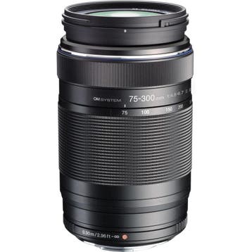 OM System M.Zuiko Digital ED 75-300mm f/4.8-6.7 II - Zwart, Audio, Tv en Foto, Fotografie | Lenzen en Objectieven, Ophalen of Verzenden
