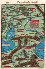 Azië - Klein-Azië; Sebastian Munster, 1556 - De Terris Asiae, Boeken, Nieuw
