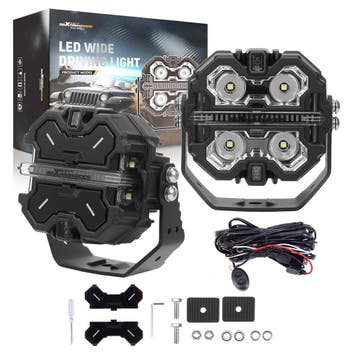 LED Auxiliary Lights 3.5 160W Spot Beam Side Shooters DR..., Verzenden, Nieuw, Universele onderdelen