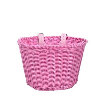 Fietsmand Roze - Fietskrat Kinderfiets Klein Mini - Meisjes, Verzenden, Nieuw