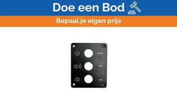 Bieden: Original Riva Marine Black Audio Control, Watersport en Boten, Ophalen of Verzenden, Nieuw