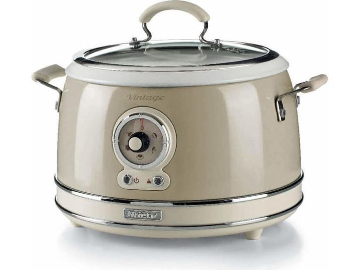 Ariete 2904/03 - Vintage Slowcooker & Rijstkoker - 3.5 Liter, Witgoed en Apparatuur, Rijstkokers, Zo goed als nieuw, Verzenden