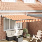 vidaXL Markies Geel en Oranje 350 x 250 x 165 cm Polyester, Verzenden, Nieuw