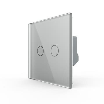 Livolo | Grijs | 2 | Zonwering | Schakelaar, Ophalen of Verzenden, Nieuw