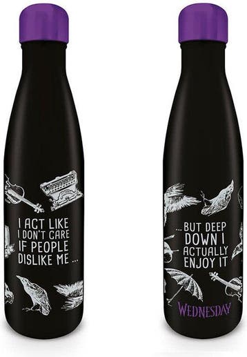 Metal bottle 540 ml Wednesday, Verzenden