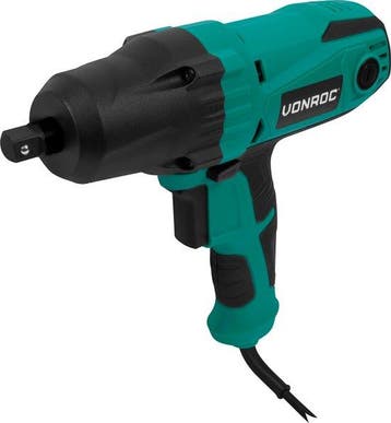 2dekans | VONROC Slagmoersleutel 450W - 350Nm - 1/2” opname, Ophalen of Verzenden, Zo goed als nieuw