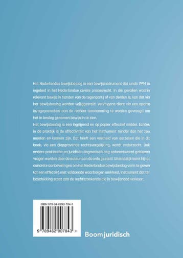 Nederlands bewijsbeslag in rechtsvergelijkend perspectief, Verzenden, Zo goed als nieuw, W.J.G. Maas