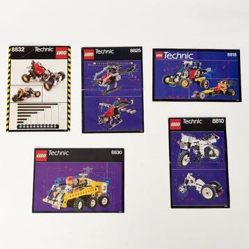 Lego Set - Technic - 5 complete Technic sets (8810, 8818,, Nieuw