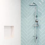 Wandtegel Blauw 7,5x30cm (Muurtegels, Afbouwmaterialen), Nieuw, 20 tot 40 cm, 10 m² of meer, Wandtegels