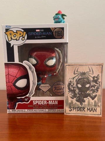 Funko - Funko Pop - Spider-Man #1160 – Diamond Collection +