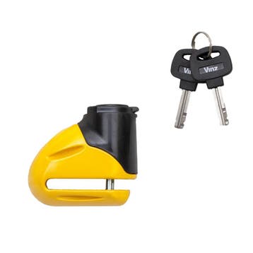 VINZ Eiger Schijfremslot 5,5mm, Motoren, Accessoires | Sloten, Verzenden, Nieuw