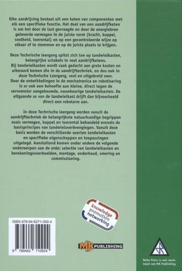 Tandwielkasten / Technische leergang 9789462710924, Verzenden, Zo goed als nieuw, R. van den Brink