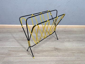 Tijdschriftenhouder - Metaal - Mid-Century lectuurrek