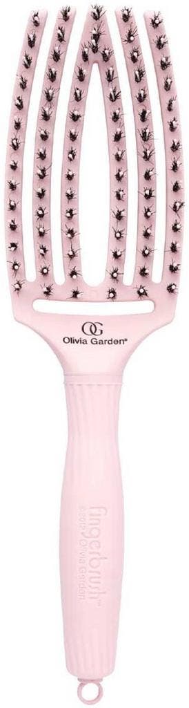 Olivia Garden Fingerbrush Combo Pastel Pink Borstel, Ophalen of Verzenden, Zo goed als nieuw
