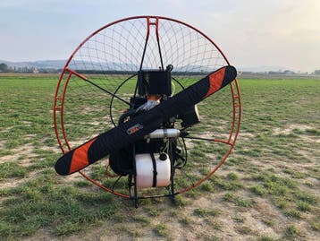 3x (demo) Paramotor Flyproducts (Atom80/Moster185/Sky150), Ophalen, Zo goed als nieuw, Paramotor