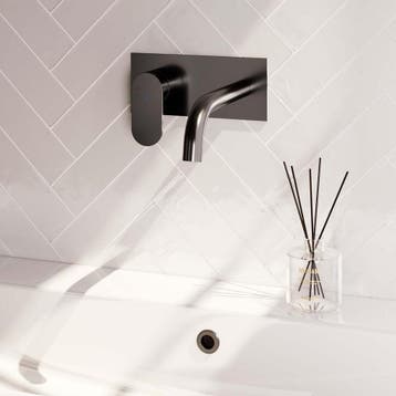 Brauer Gunmetal Edition Inbouw Wastafelmengkraan met Gebogen, Ophalen of Verzenden, Nieuw