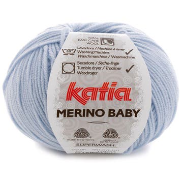 Katia Concept Merino Baby - 93 hemelsblauw - Wol Garen, Ophalen of Verzenden, Nieuw