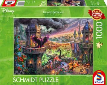Disney Dreams Puzzel Doornroosje Malecifent (1000 stukken), Ophalen of Verzenden, Nieuw