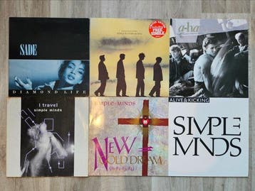 Echo & The Bunnymen, Simple Minds, Sade & a-ha - 4 x albums, Nieuw in verpakking