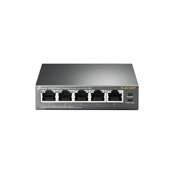 TP-Link TL-SG1005P - switch - 5-poorts - Gigabit - POE+ - 4x, Computers en Software, Ophalen of Verzenden, Nieuw