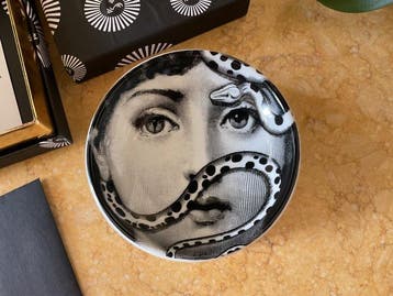 Fornasetti-Milano - Piero Fornasetti - Asbak - Porselein
