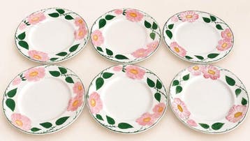 Villeroy & Boch - 6 Grandes assiettes - Tafelservies voor 6