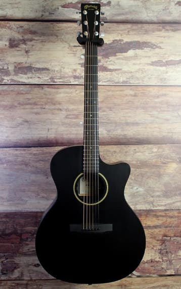 Martin GPCX1E-BLK Zwart met Element incl. Gigbag Occasion, Ophalen of Verzenden, Zo goed als nieuw, Western- of Steelstringgitaar